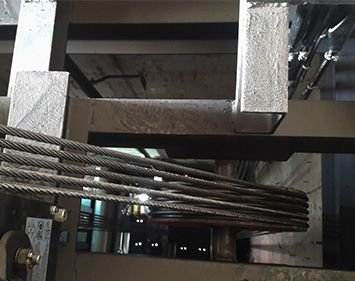 Steel wire rope used on elevator