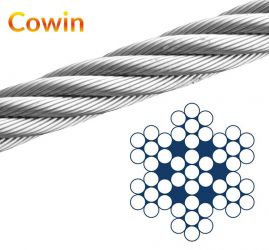 7x7 Stainless Steel Wire Rope ( AISI 304, 316)